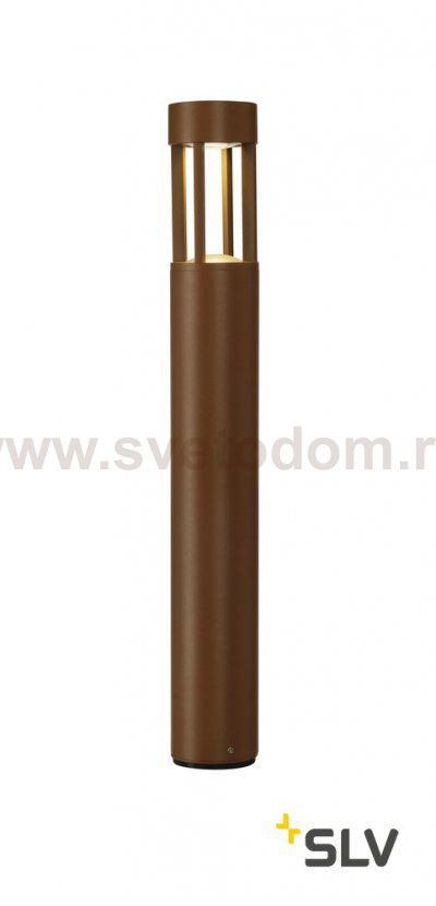 SLV 231457 SLOTS 65 Stehleuchte, rostfarben, 6,3 W LED warmweiss