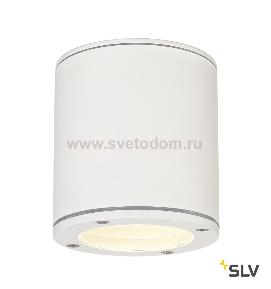 SLV 231541 SITRA CEILING Deckenleuchte, rund, weiss, GX53, max. 9W