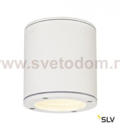 SLV 231541 SITRA CEILING Deckenleuchte, rund, weiss, GX53, max. 9W