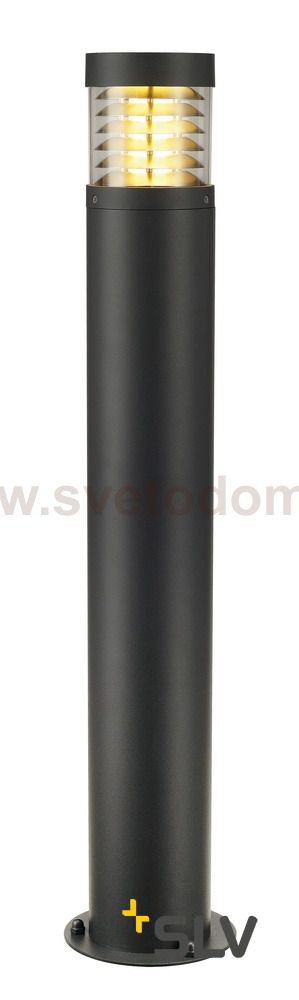 SLV 231595 F-POL Stehleuchte, rund, anthrazit, E27, max. 20W