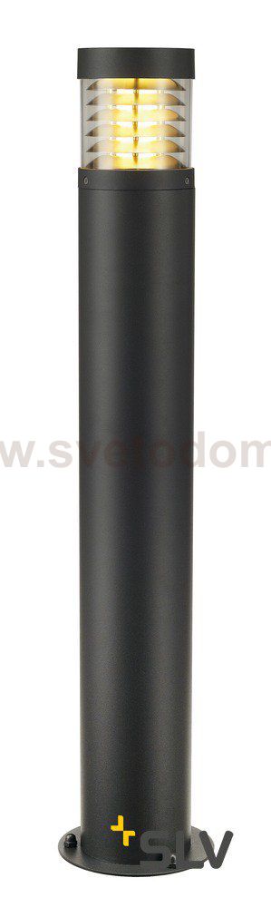 SLV 231595 F-POL Stehleuchte, rund, anthrazit, E27, max. 20W