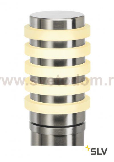 SLV 231612 BIG NAILS PLUS 80 Stehleuchte, Edelstahl 304, E27, max. 23W, IP44