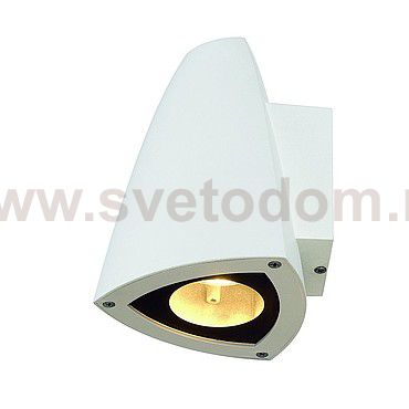 SLV 231701 TRICONE GU10 светильник настенный IP44 для лампы GU10 50Вт макс, белый