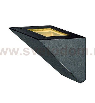 SLV 231715 KEIL WALL светильник настенный IP44 для лампы QT14 G9 42Вт макс, антрацит