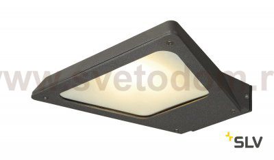 SLV 231745 TRAPECCO WALL DOWN Wand- leuchte, anthrazit, LED