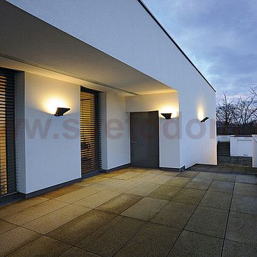 SLV 231755 TRAPECCO WALL UP Wandleuchte, anthrazit, LED