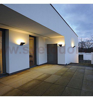 SLV 231755 TRAPECCO WALL UP Wandleuchte, anthrazit, LED