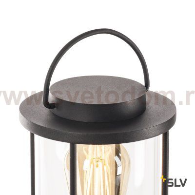 232095 SLV PHOTONIA TL светильник настол./подвесной IP44 для лампы E27 60Вт макс., с вилкой, антрацит/прозрач.