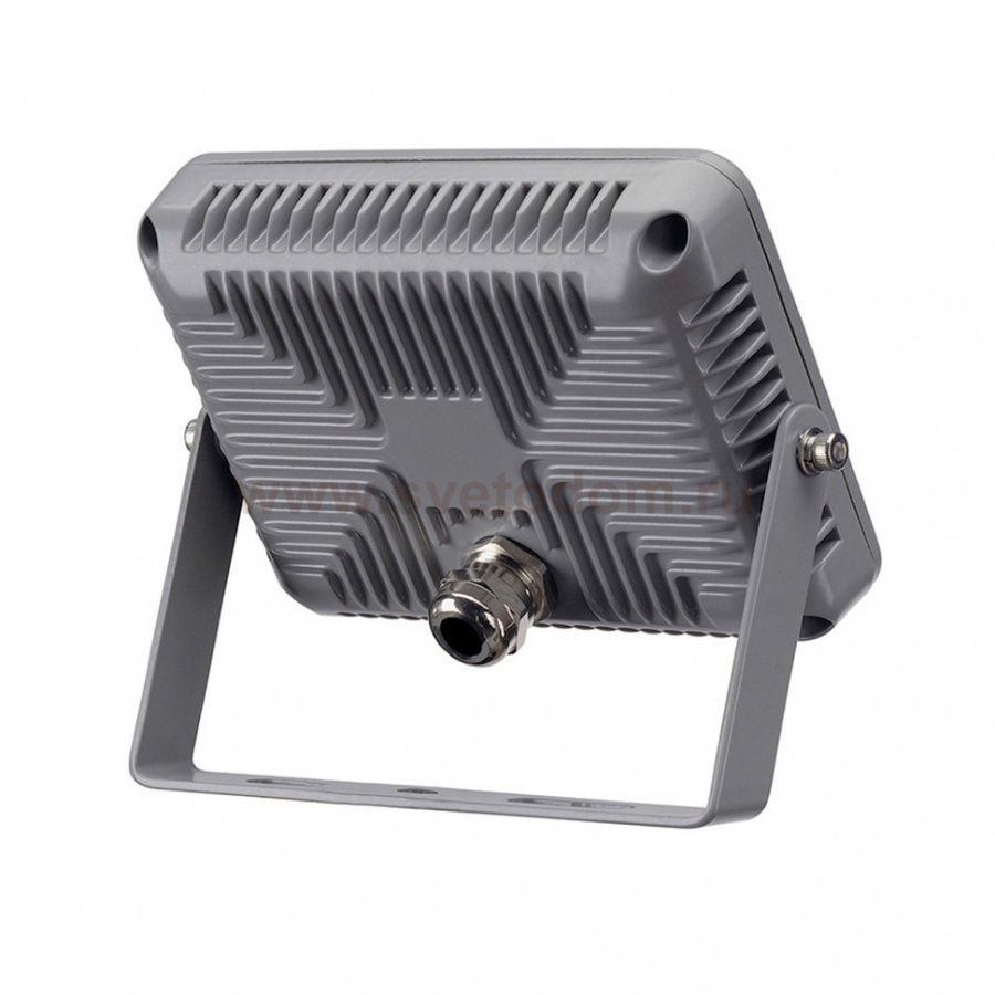 SLV 232804 SPOODI Strahler, eckig, silbergrau, LED