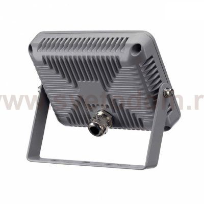 SLV 232804 SPOODI Strahler, eckig, silbergrau, LED