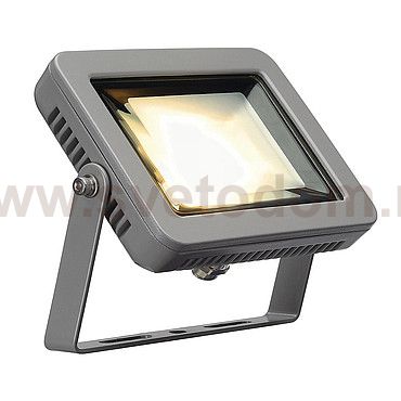 SLV 232804 SPOODI Strahler, eckig, silbergrau, LED