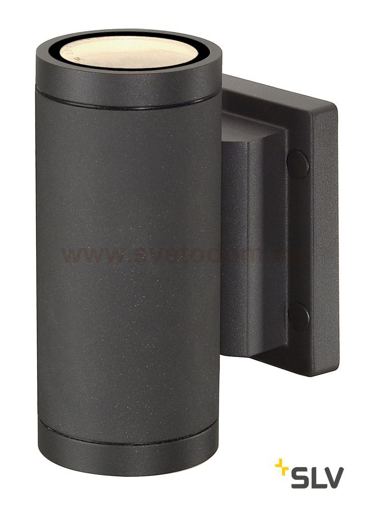 SLV 233115 NEW MYRA UP/DOWN Wandleuchte, anthrazit, 2xGU10, max. 2x35W, IP55