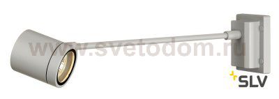 SLV 233124 NEW MYRA DISPLAY STRAIGHT, silbergrau, GU10, max. 50W, IP55