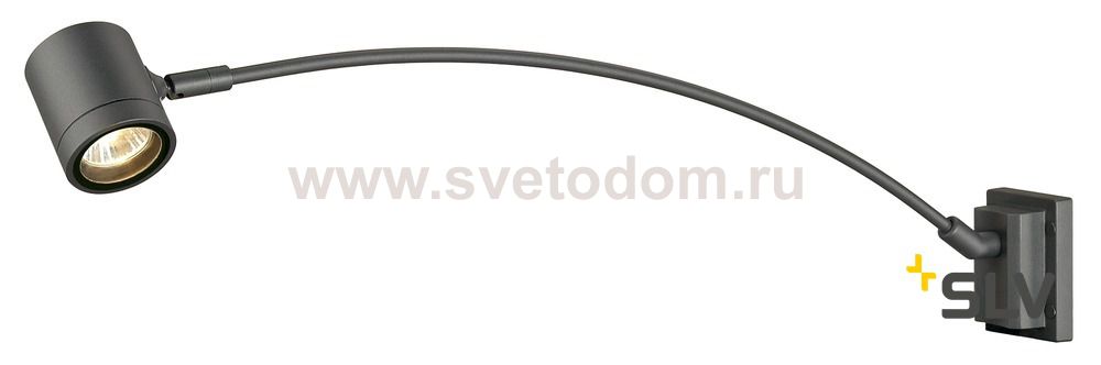 SLV 233135 NEW MYRA DISPLAY CURVE, anthrazit, GU10, max. 50W, IP55