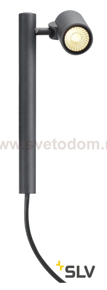 SLV 233275 GUNNSY Leuchtenkopf, single spot, sandy anthracite, 8W LED, 3000K