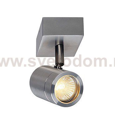 SLV 233300 SST 304 GU10 SINGLE SPOT Wand- leuchte, Edelstahl 304, GU10, max. 35W