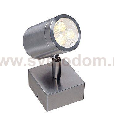SLV 233310 SST 316 LED SINGLE SPOT Wand- leuchte, Edelstahl 316, LED 3W, 3.000K, IP44
