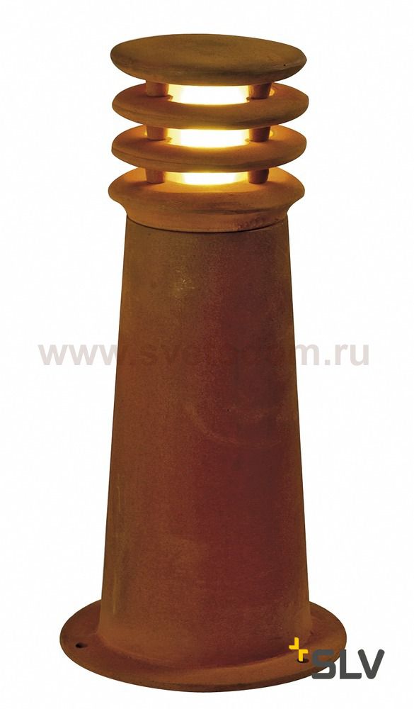 SLV 233407 RUSTY 40 LED ROUND Aussenleuchte, eisen gerostet, LED 3000K