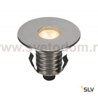 SLV 233676 DASAR PREMIUM HV, Bodeneinbau- leuchte, rund, 6W, 60°, 3000K