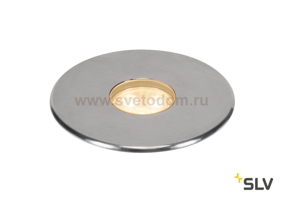 SLV 233676 DASAR PREMIUM HV, Bodeneinbau- leuchte, rund, 6W, 60°, 3000K