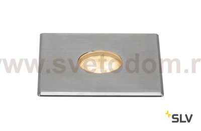 SLV 233692 DASAR PREMIUM HV, Boden- einbauleuchte, eckig, 6W, 24°, 3000K