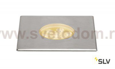 SLV 233736 DASAR PREMIUM HV, Bodeneinbau- leuchte, eckig, 17W, 60°, 3000K