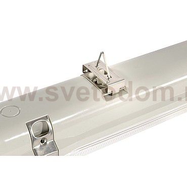 SLV 234102 GERMA Deckenleuchte, grau, f?r 2xT8 1200mm Leuchtmittel