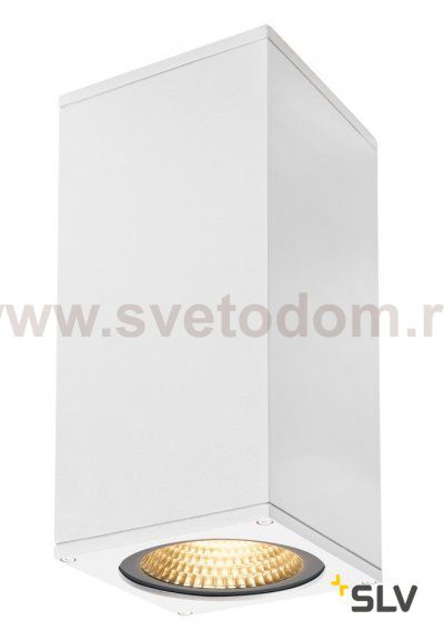 234501 SLV BIG THEO LED UP-DOWN светильник настенный IP44 с LED 2x17.5Вт (42Вт), 3000К, 24°, 4000лм, белый