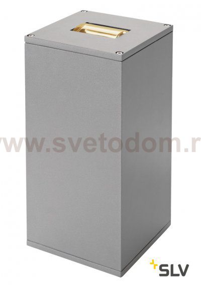 234514 SLV BIG THEO LED BEAM светильник настенный IP44 с LED 6.2+17.5Вт (29Вт), 3000К, 2°+24°, 2130лм, серебр.