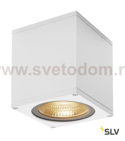 234531 SLV BIG THEO LED CL светильник потолочный IP44 с LED 17.5Вт (21Вт), 3000К, 24°, 2000лм, белый