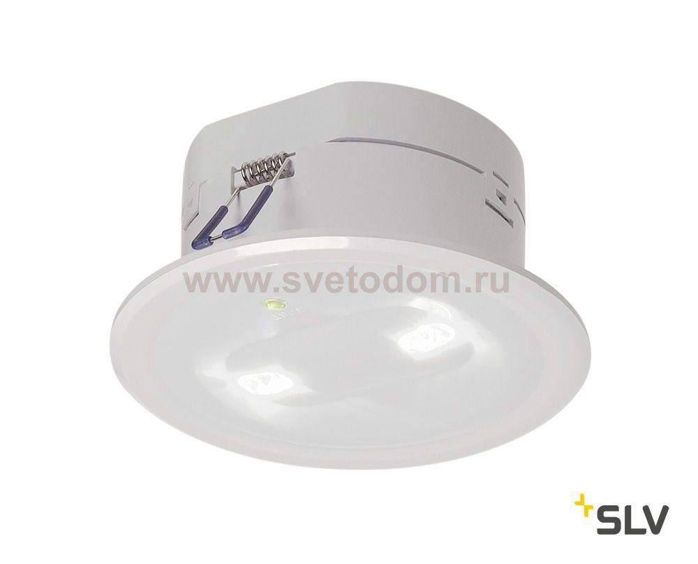 SLV 240006 P-LIGHT Emergency Series Emergency Light RECESSED batwing, white