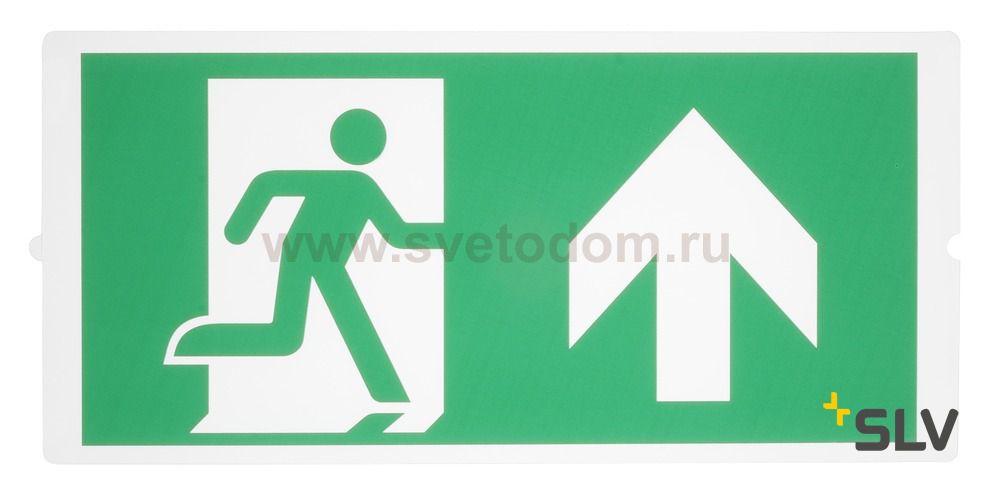 SLV 240009 P-LIGHT Emergency Series Standard signs for Areal light green