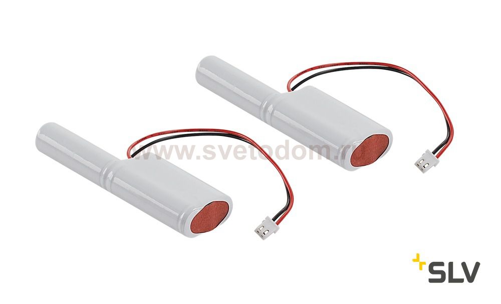 SLV 240022 Ersatz Akkumulator,Ni-Cad 3,6V 1000mA, Set aus 2 St?ck