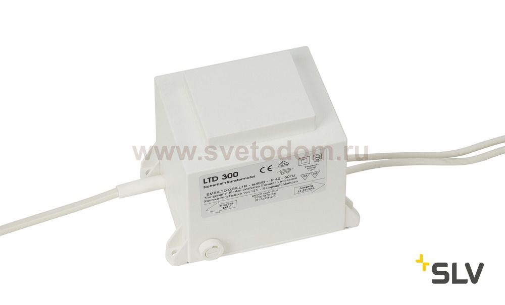 SLV 451301 K-TRAFO 300VA, 12V, inkl. Prim?rsicherung