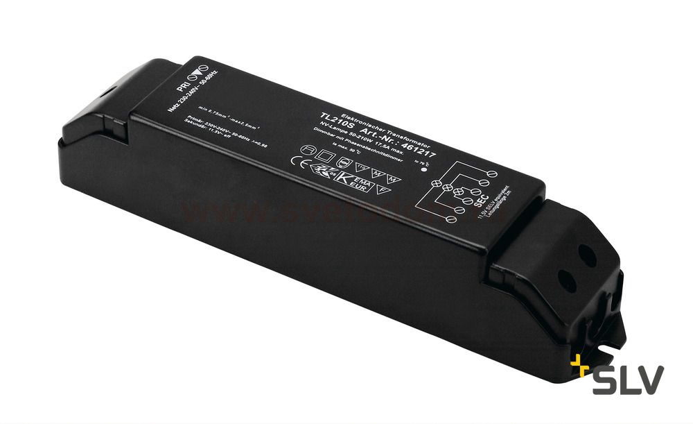SLV 461217 E-TRAFO FN 04, 210VA, 12V