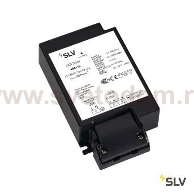 SLV 464176 LED-Treiber, 40W, 1000mA, inkl. Zugentlastung, dimmbar