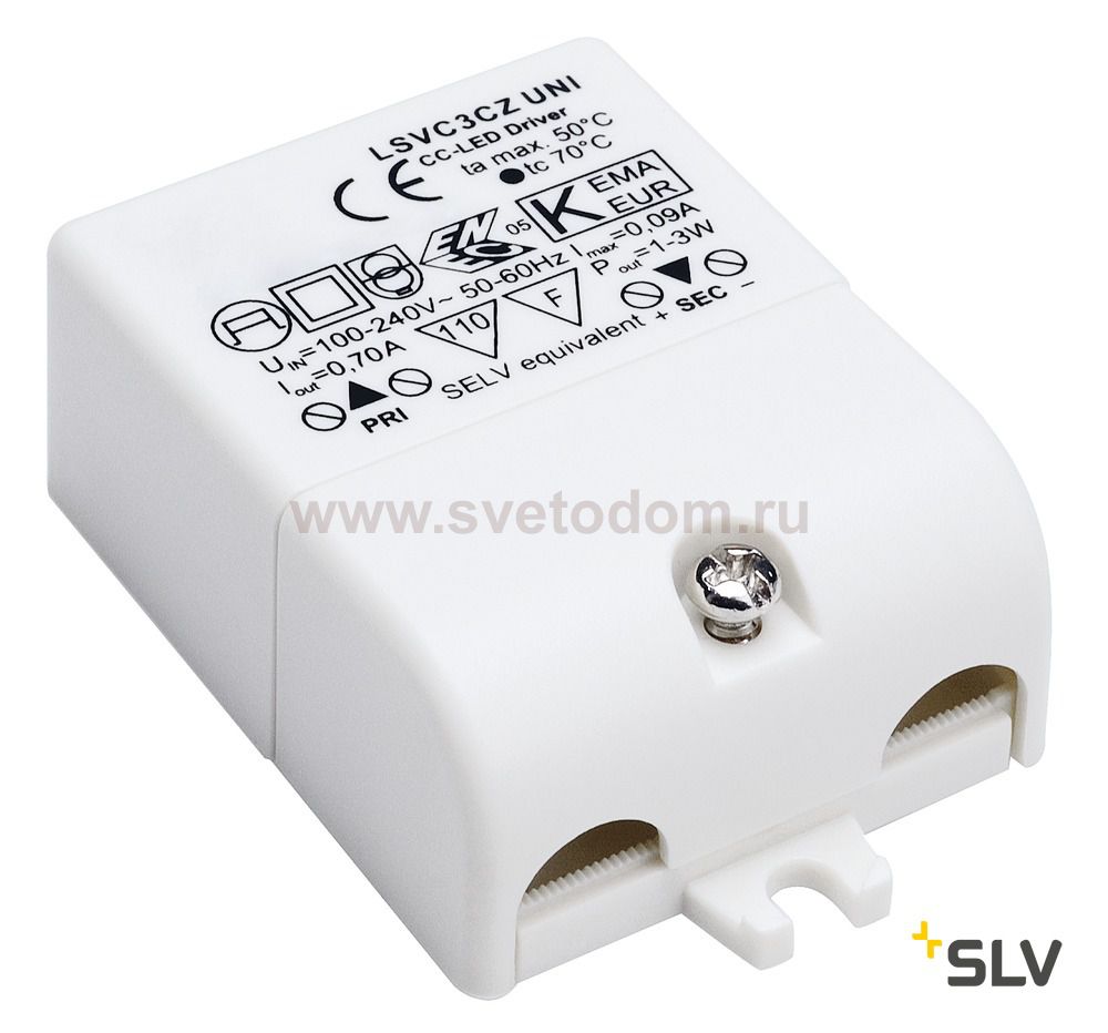 SLV 464200 LED TREIBER 3W, 700mA, inkl. Zugentlastung
