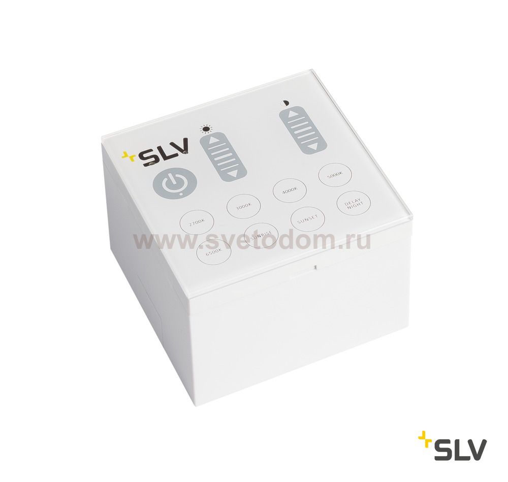 470680 SLV KELVIN CONTROL, контроллер настенный 100-240В AC, 2Вт, накладной или встроенный монтаж, белый