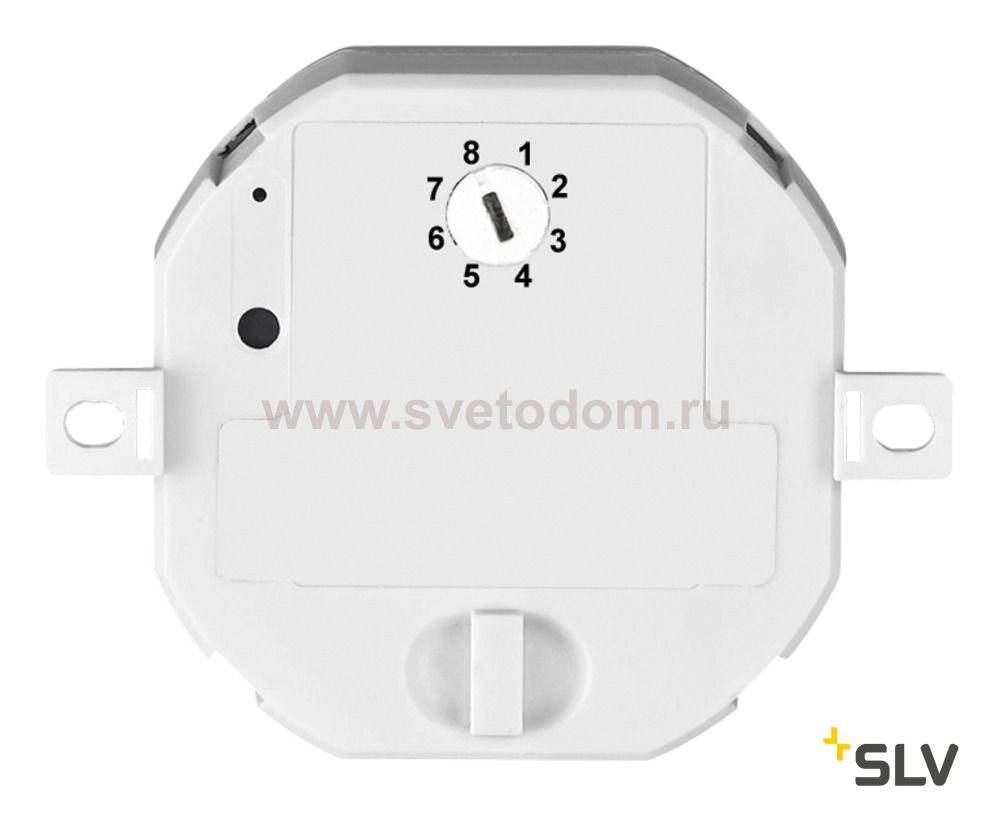 SLV 470807 Funk Einbau- Multidimmer mit 6 Speicheradressen, max. 200 Watt Halogen, max 24 Watt LED