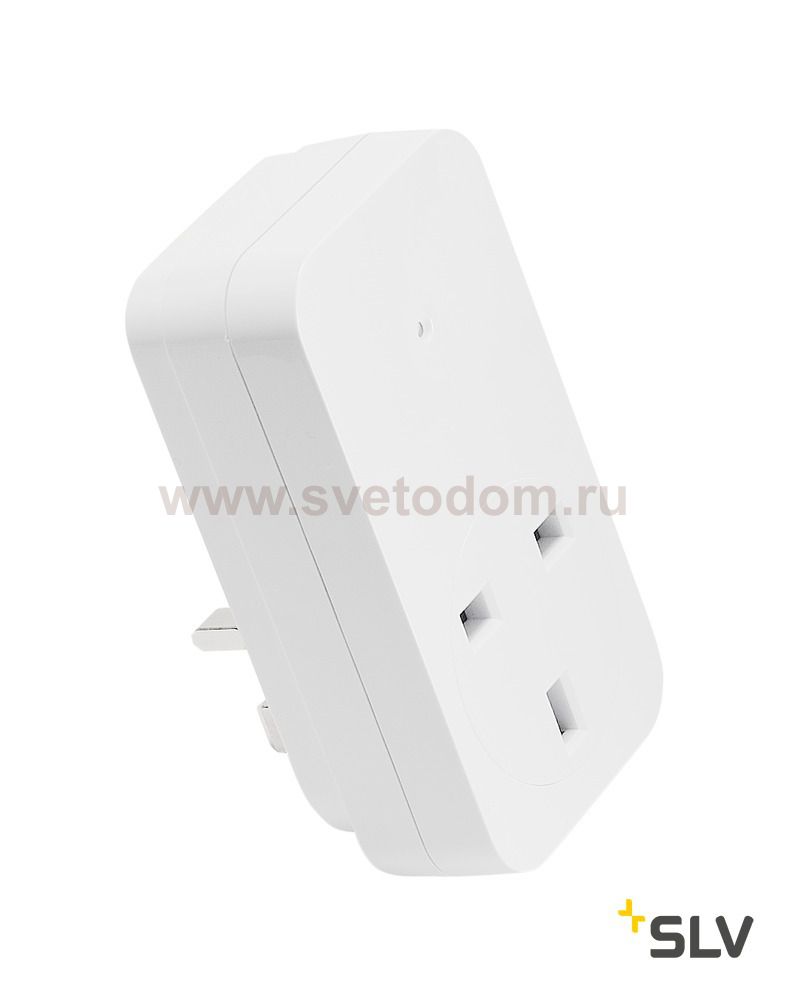 SLV 470821 Steckdosenschalter UK, Indoor, Max. 3000W
