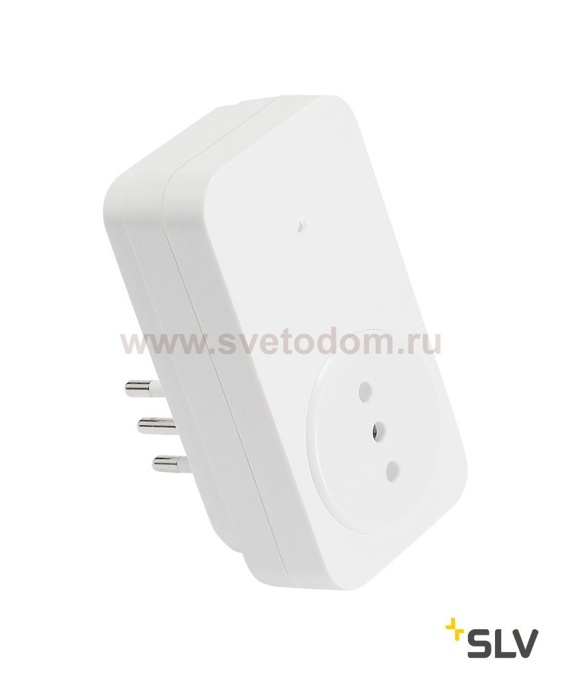 SLV 470822 Steckdosenschalter IT, Indoor, Max. 1000W