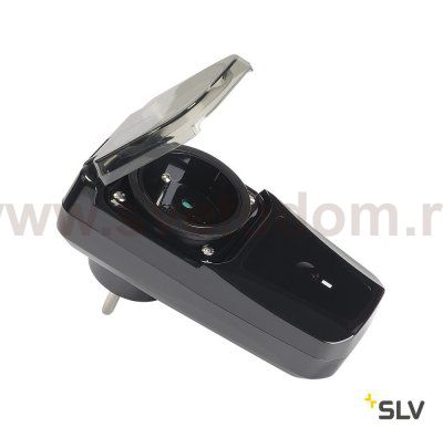 SLV 470824 Steckdosenschalter BE/FR, Outdoor, Max. 3500W