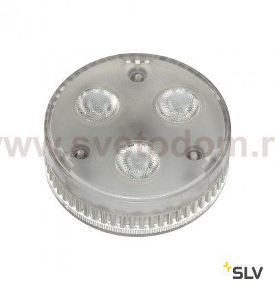 SLV 550092 GX53 LED Leuchtmittel, 3x1,4W, warmweisse LED, 35° Abstrahl- winkel