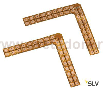 SLV 550570 90° L?tecken f?r FLEXLED ROLL und FLEXLED ROLL PRO 12V/24V, max. 2A, 2 St?ck
