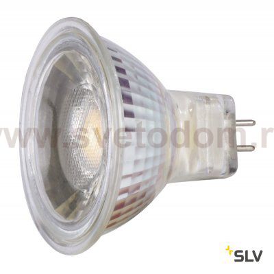 SLV 551862 LED MR16 Leuchtmittel, 5W, COB LED, 38°, 2700K, nicht dimmbar