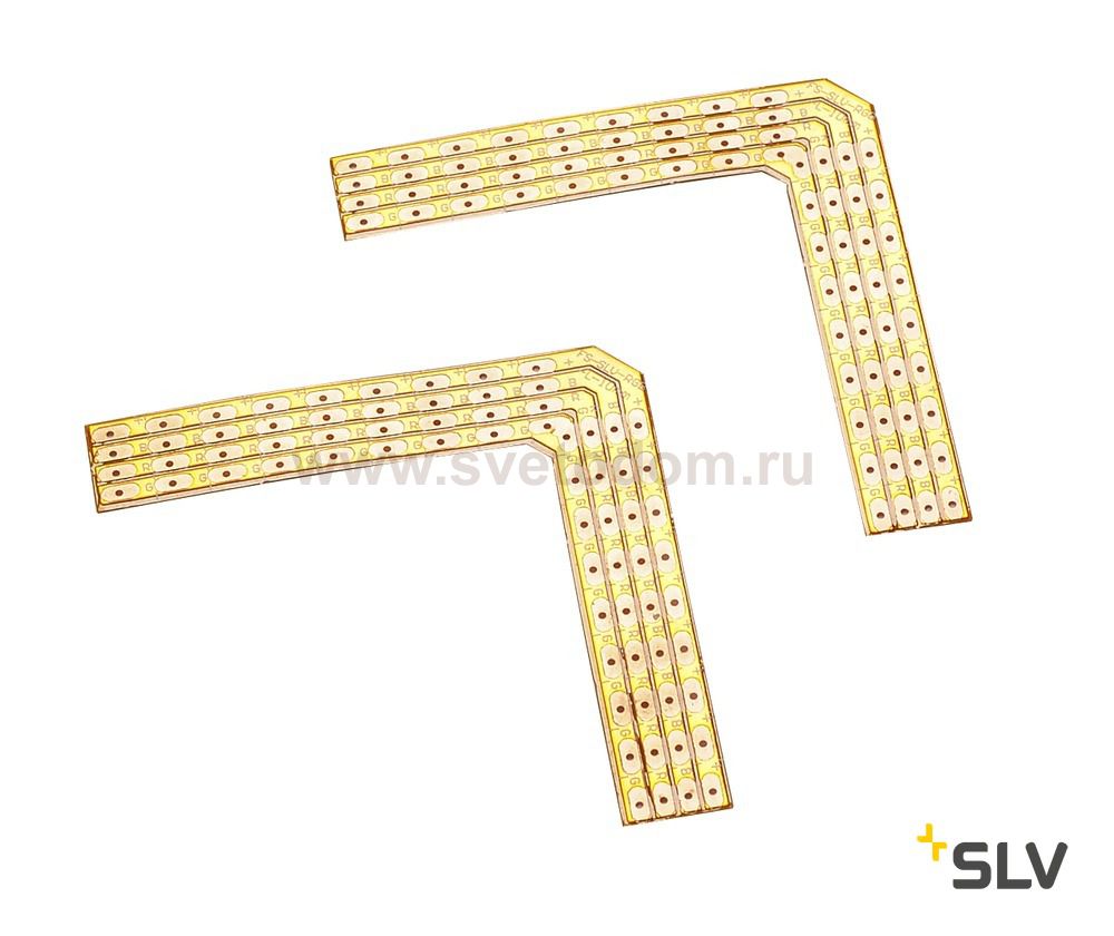 SLV 552653 90° L?tecken f?r FLEXLED ROLL RGB 24V, max. 2A, 2 St?ck