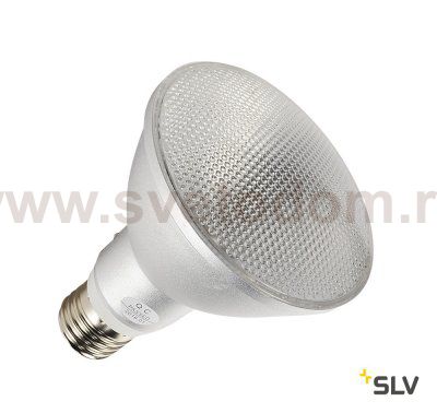 SLV 560463 PAR30 Retrofit COB LED Leucht- mittel, E27, 3000K, anodized aluminium