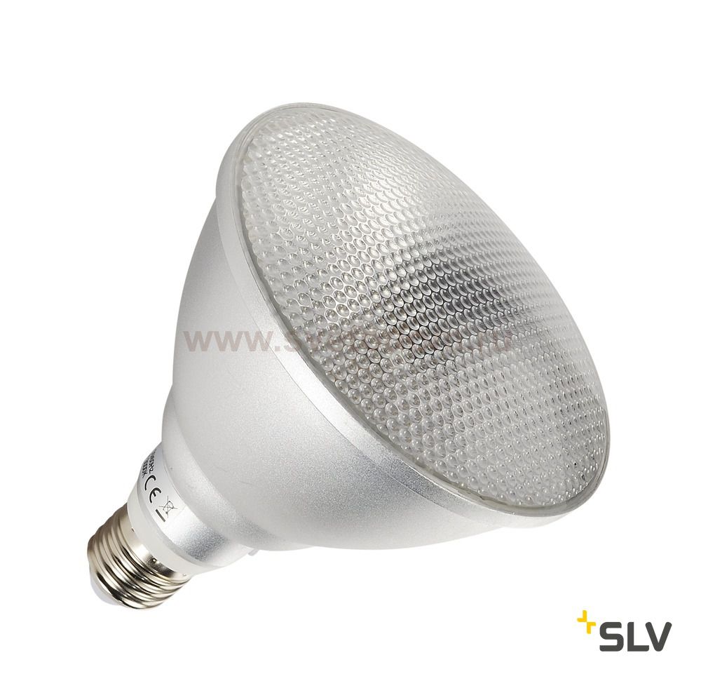 SLV 560473 PAR38 Retrofit COB LED Leucht- mittel, E27, 3000K, anodized aluminium
