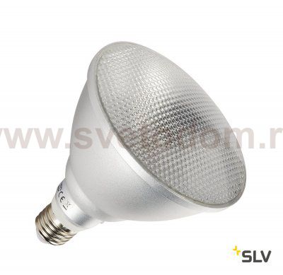 SLV 560473 PAR38 Retrofit COB LED Leucht- mittel, E27, 3000K, anodized aluminium