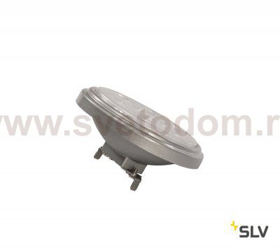 560624 SLV LED G53 QR111 источник света LED, 12В, 9Вт, 135°, 4000К, 800лм, серебристый корпус